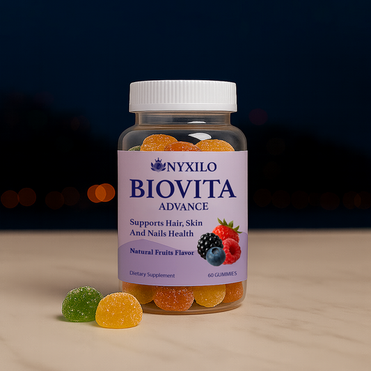 Biovita Advance Multi-vitamin - 60 gummies for hair, skin, & nail health